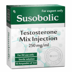 Cooper Pharma Susobolic Testosterona  250mg 1ml x 10 Ampolas | Durateston