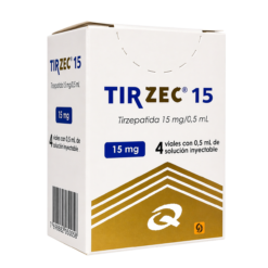 Tirzec 15mg 4 ampolas