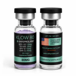 SafeLabs Peptideo Klow 80mg | GHK-cu 50mg + TB-500 10mg + BPC-157 10mg + KPV 10mg