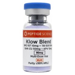 Peptide Sciences Klow Blend 80mg | GHK-cu 50mg + TB-500 10mg + BPC-157 10mg + KPV 10mg